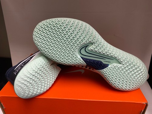 Nike Women's React Vapor NXT Tennis Shoes Style CVO742 410 - Afbeelding 3 van 3