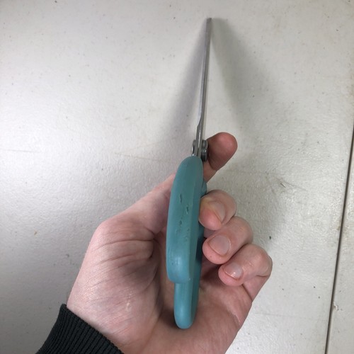 KITCHENAID Stainless Steel KITCHEN SHEARS/SCISSORS w/Comfort Grip Handles TEAL - Picture 8 of 9