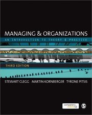 Managing & Organizations: An Introduction to ...
