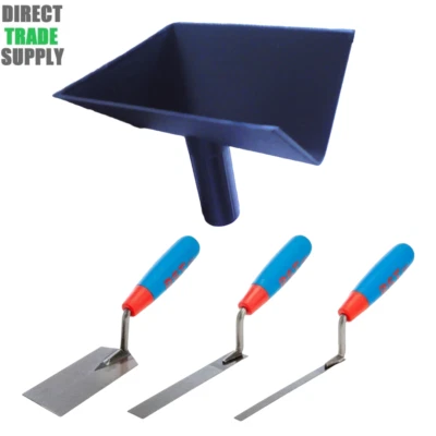 RST Plastic Pointing Hod Hand Held With Pointing Finger Trowels (3/8"-1")
