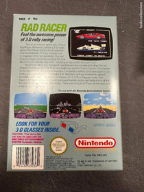 RAD RACER - NINTENDO NES PAL EUROPEAN VERSION NUEVO