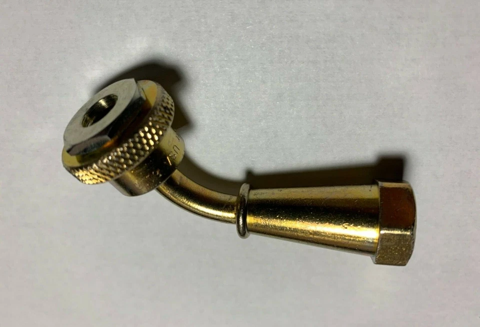 Gooseneck Hose Coupling 1/8" NPT  High Pressure SK-2043C 5000 PSI USA Made. Foto 2 de 4