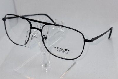 M'EYE GENERATION B4236 MEN'S EYEGLASSES 56-17-145 BLACK WITH SOFT CASE