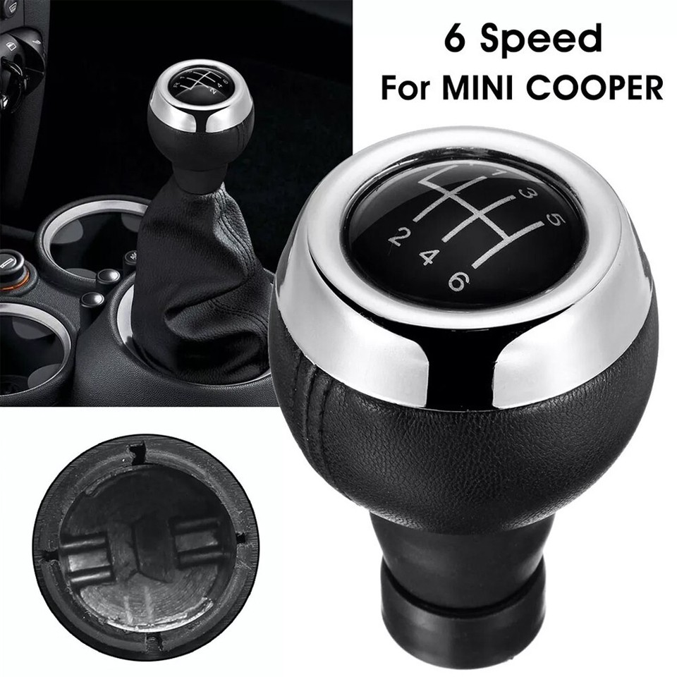 Comfortable Grip 6 Speed Gear Knob for MINI For COOPER Series Vehicles