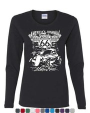 Route 66 America's Highway Long Sleeve T-Shirt The Mother Road
