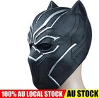 Adult Black Panther Mask Latex Halloween Superhero Infinity War Cosplay Prop AU