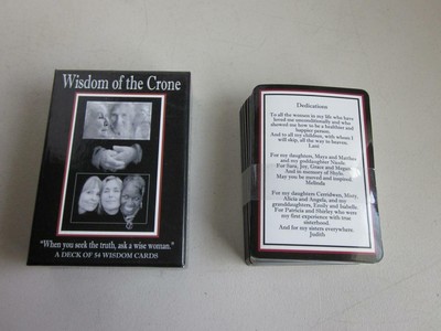 Wisdom of the Crone A Deck of 54 Wisdom Cards | eBay
