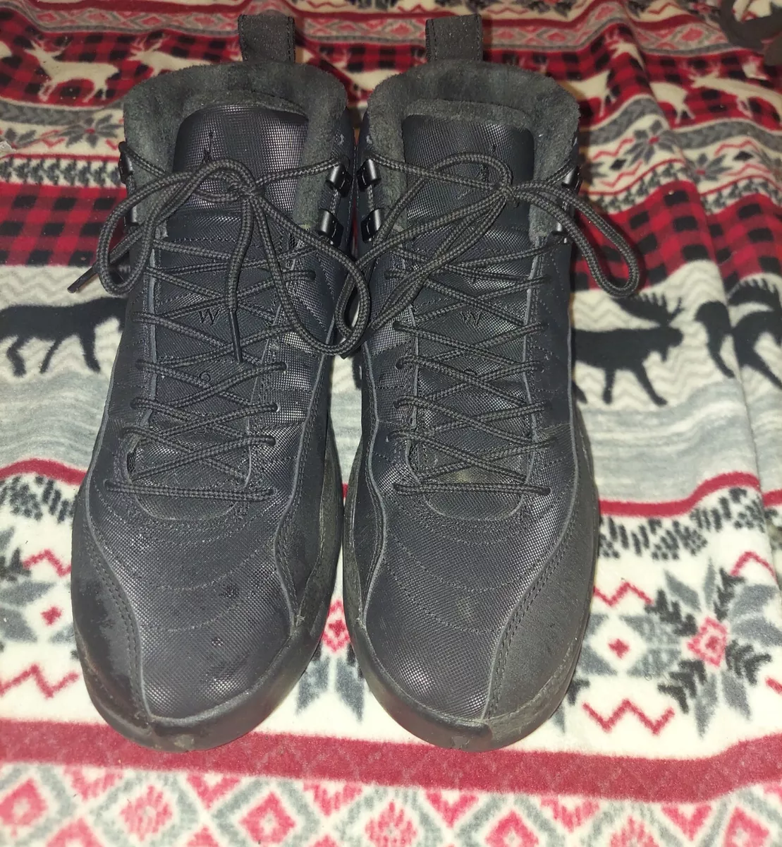 Air Jordan 12 Retro Winterized 'Triple Black