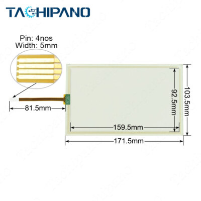 for 6AV2 123-2GB03-0AX0 KTP700 Basic Panel Glass 6AV2123-2GB03-0AX0 Touch Screen