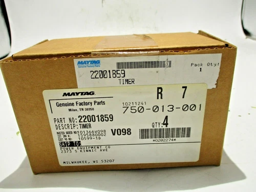 NEW GENUINE OEM MAYTAG 22001859 WASHER TIMER