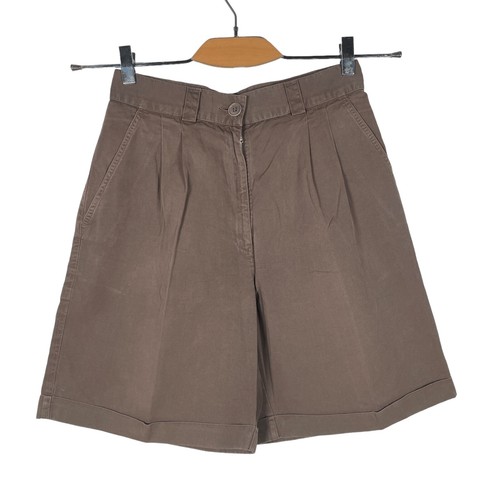 Aspesi, Aspesi Blue Vintage Brown Cotton Chino Shorts For Men - Size 44 IT