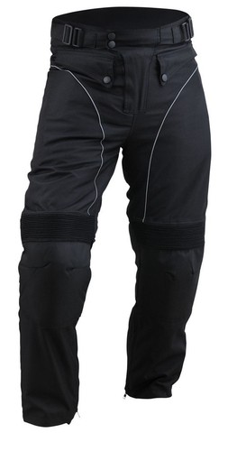 Men Motorcycle OverPants Black with 