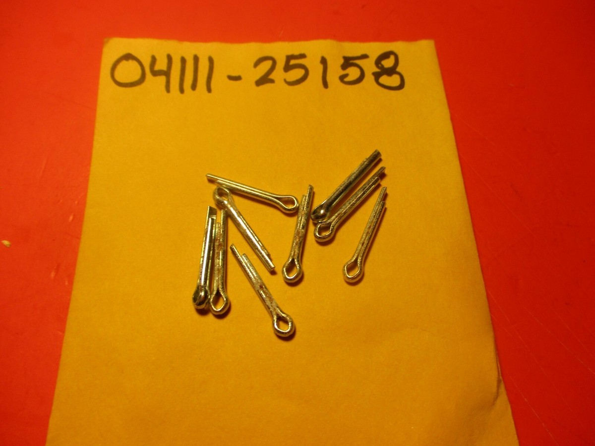 May NOS NEW OEM ORIGINAL SUZUKI COTTER PIN QTY9 04111-25158 | eBay