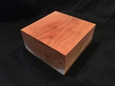 Beautiful Cherry Bowl Blank Lathe Turning Wood Carving 8" X 8" X 4" Thick!