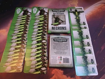 Warhammer 40000 40K: 7th Edition DATACARDS and Psychic Powers LOT of 4