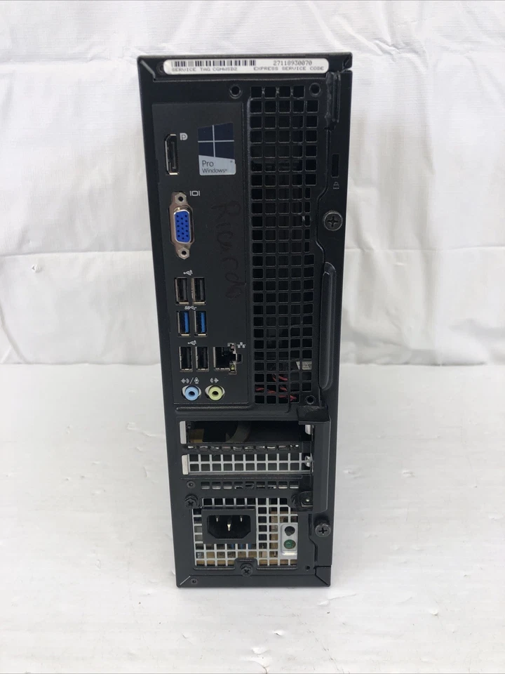 Dell OptiPlex 3020 SFF Desktop Intel i5-4590 3.3GHz 8GB RAM 500GB SSD Windows 11 - Image 4 of 4