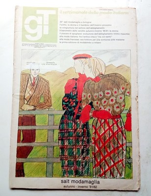 GT Magazin TEXTILZEITUNG Sait Modadtrikot Nr.518 Februar 1981 Vintage Fashion
