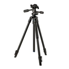 Slik PRO AL-323-3W 3-Section Aluminum Video Tripod with SH-747 3-Way Pan Head