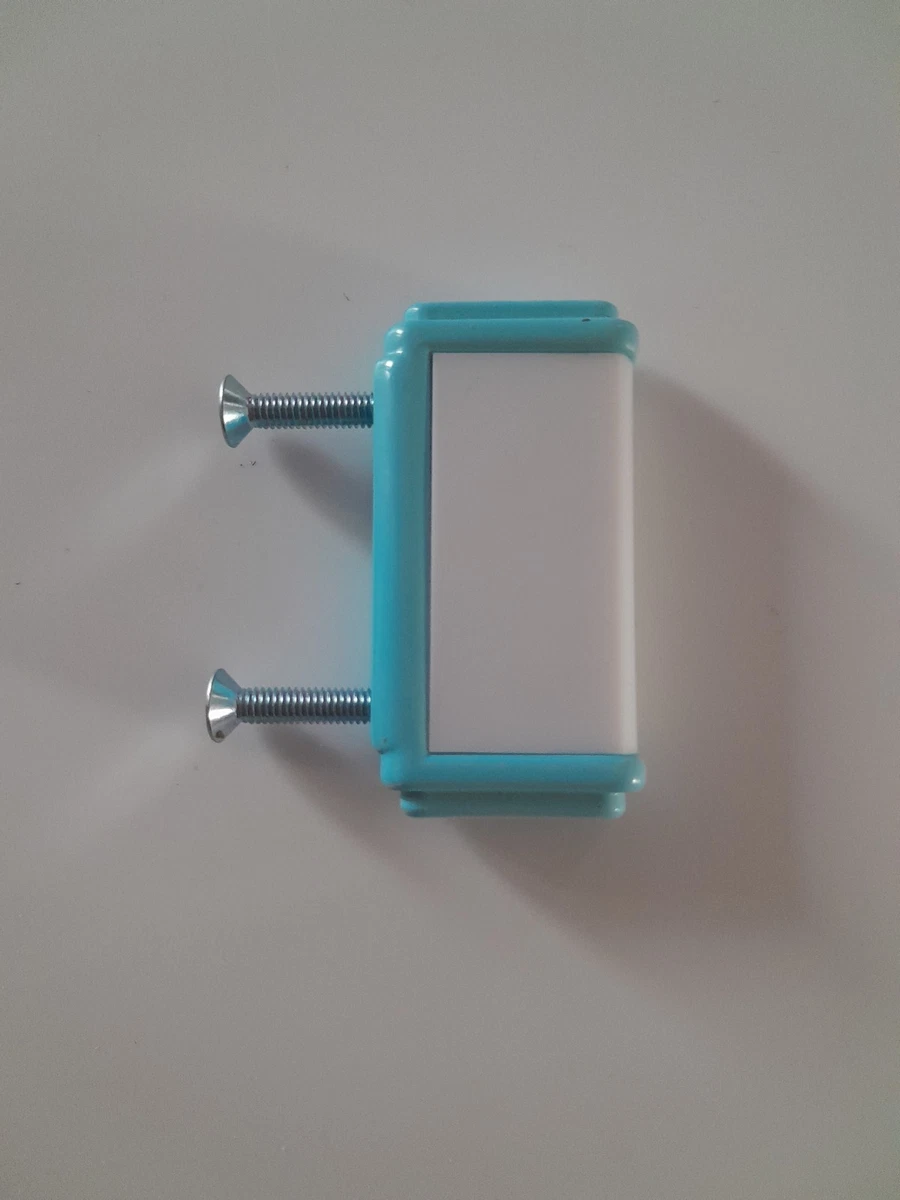 Poignée De Meuble Vintage Bleu Ciel, 55 mm