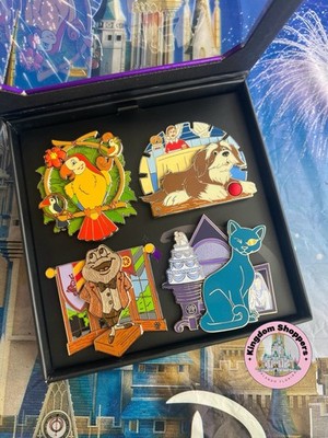 ★レア！レトロ★WDW★2002★アーティスト・チョイスピン★ 2026 Disney Parks Artist Series 4 Pin Box Set Rover Mr. Toad Tiki