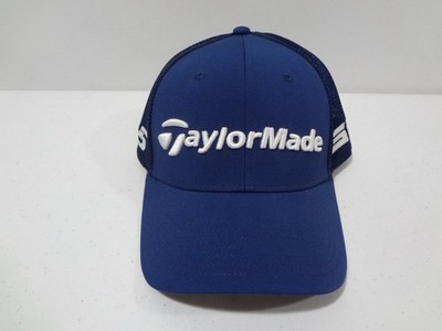 TaylorMade TP5 SIM2 Stretch Fit S/M Golf Hat Cap Men's NEW NWOT Blue Mesh Back