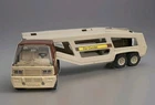 VINTAGE Tonka Metallic Brown Tractor-Trailer Car Carrier #3991 - MADE in USA