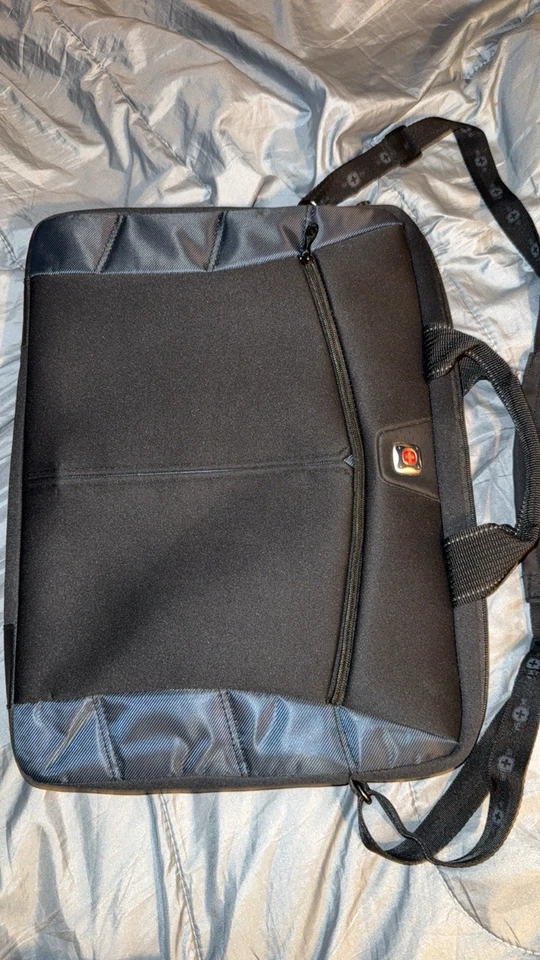 WENGER SWISS ARMY Estuche para Computadora Portátil Bolso de Hombro Mensajero Maletín 16 pulgadas Foto 3 de 4