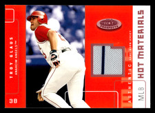 2003 Fleer Hot Prospects Troy Glaus MLB Hot Materials Red #HM-TG -/50
