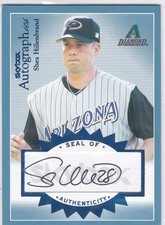 2004 Skybox Autographics 62213 Shea Hillenbrand Auto