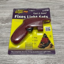 Light Keeper Pro Repair Tool Fixes Incandescent Christmas Light Sets New Sealed