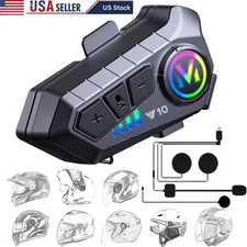 Motorcycle Bluetooth Headset Speaker Skiing Earphone Waterproof Bluetooth Helmet