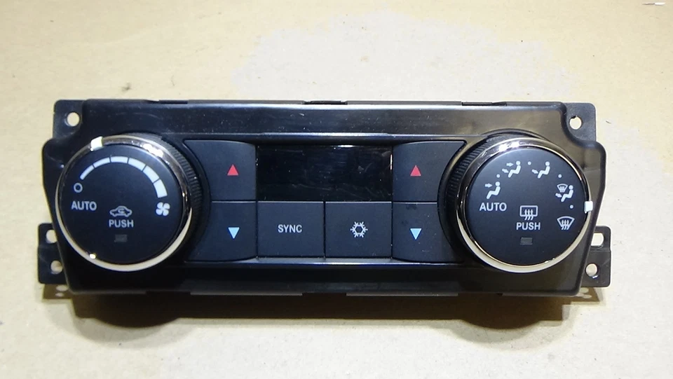 2011-2012 Dodge Ram 1500 AC Heater Climate Control Switch 55111291AB - Image 4 of 4