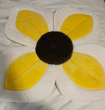 Blooming Bath Lotus Baby Bathing Mat Cushion Flower Yellow plush