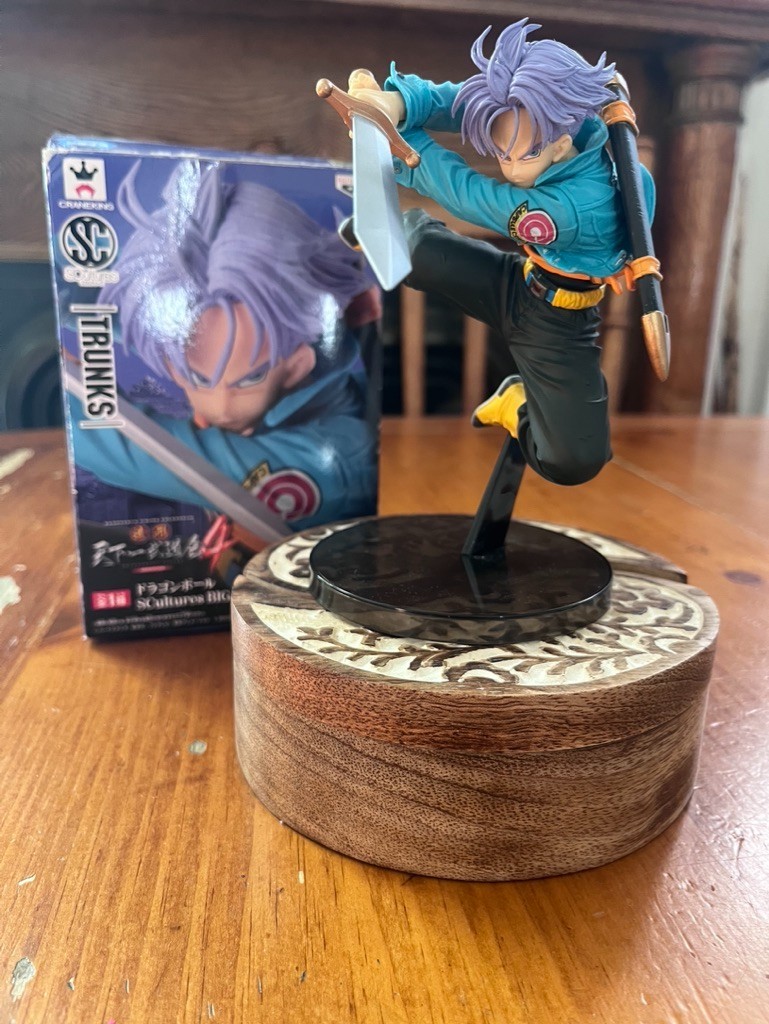 Banpresto Dragon Ball Z Scultures Future Trunks Action Figur