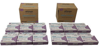 2 Cases of 6 Packs Dr. Tung's Perio Sticks Extra Thin 100/Pack