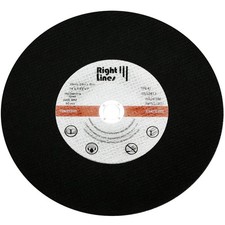 RIGHT LINES 14" - 355mm Metal Cutting Discs for Chop Saws – Mild & Stainless