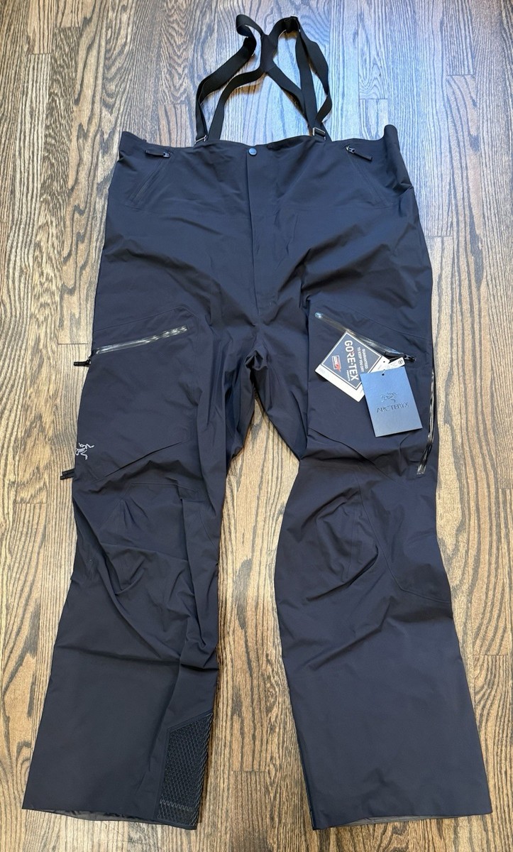 NWTs Arc'teryx Men's Rush Bib Gore-Tex Pro 3L Ski Size XXL