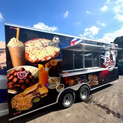 Individuell anpassbarer Fast-Food-Imbisswagen Barbecue-Wagen TÜV-COC-zertifizier