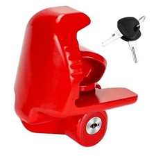 Cenipar Bloqueo de enganche de remolque de tamaño universal para Rojo -