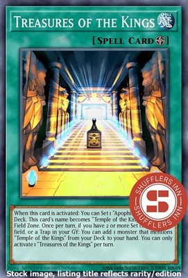 Schätze der Könige MZTM-DE006 Secret Rare 1. Auflage