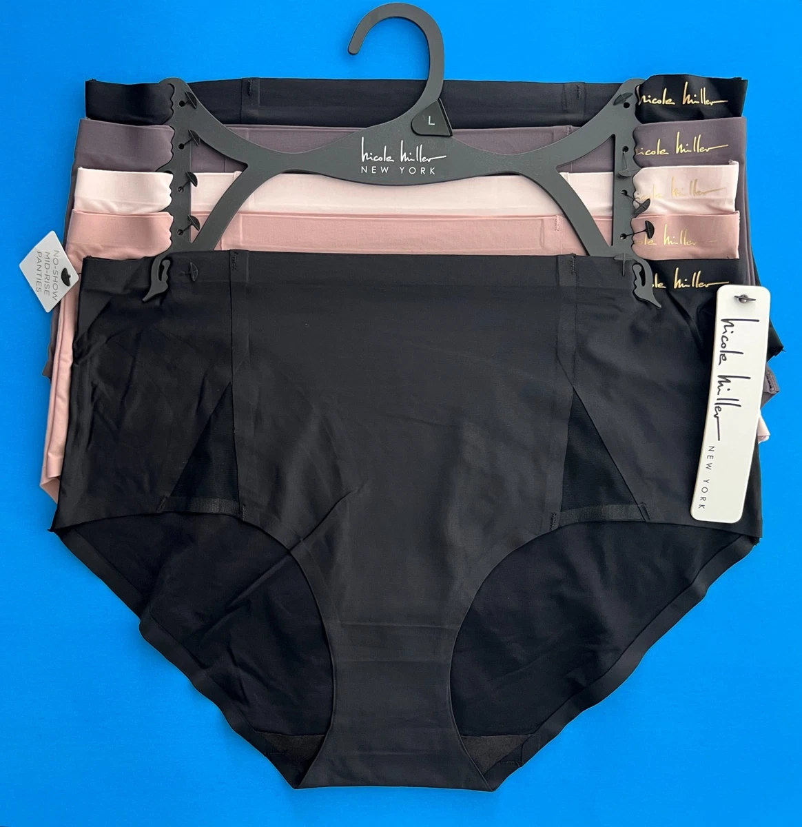 Confezione 4 Slip Nylon Smart Fit Donna – Morbidi, Vita Alta, Colore Bianco, Taglia 8 - Foto 3