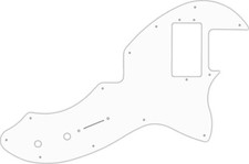 WD Custom Pickguard For Fender Modern Player Short Scale Telecaster #04R Whit...