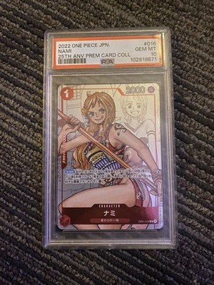 Nami One Piece OP01-016 Premium Card Collection 25th Anniversary