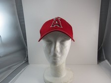 Los Angeles Angels Hat New Era Youth Adjustable Red MLB Genuine