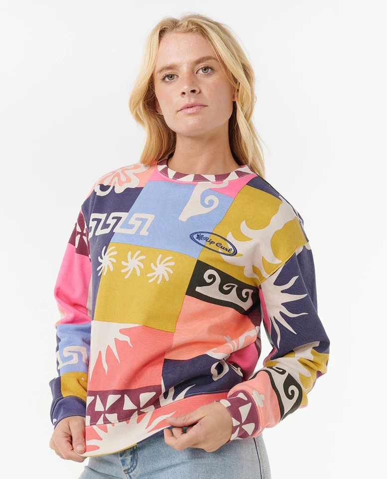 Rip Curl Keepsakes  Crew Pullover - XS - Neu - Bild 4 von 4