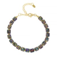 Cavill Silberarmband HäMatit 925 Sterling Silber Vergoldet 37,47Ct