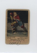 1951-52 Parkhurst Paul Meger #2 4q5