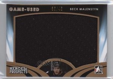 2015-16 Leaf ITG Heroes & Prospects Game Used Jersey 35/45 Beck Malenstyn 2a9