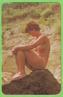Hungarian 1983 Pocket Calendar Card Pin-up Erotic Socreal zs71