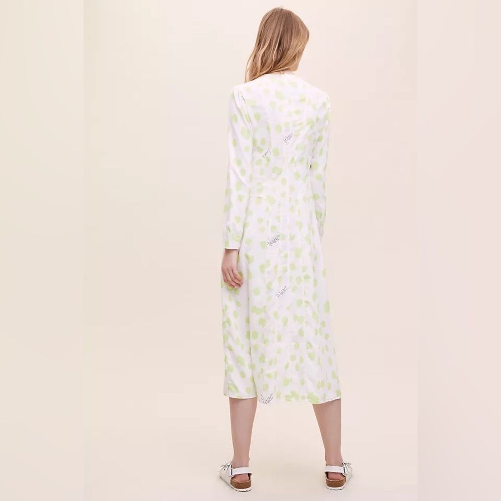 House of Sunny Printed Midi Dress